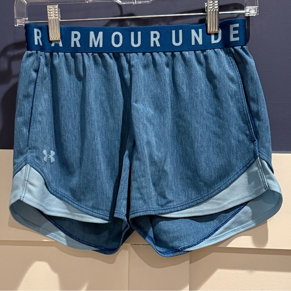 Under Armour Women's Teal Athletic Shorts